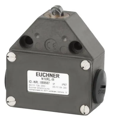 Euchner N10R-M Precision single limit switch N10, roller plunger