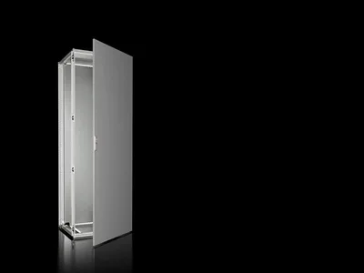 Rittal VX 8826.000 VX Modüler pano sistemi, GYD: 800x2200x600 mm, çelik sac, montaj plakalı, ön tarafta tek kapılı
