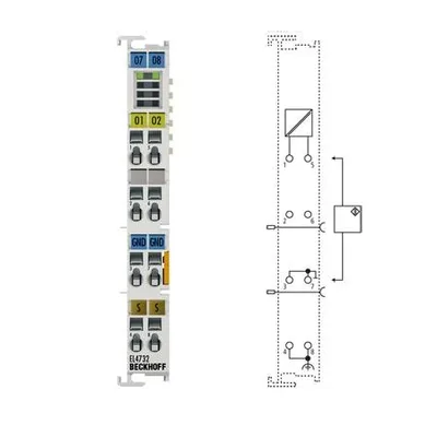 BECKHOFF EL4732 2-channel analog output terminal
