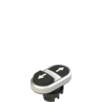 Pizzato E2 1PDSL9AAAB Double lower projecting pushbutton, with marking