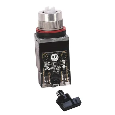 Allen Bradley 800MR-HK2BLAK 2 Position Selector Switch 800MR PB