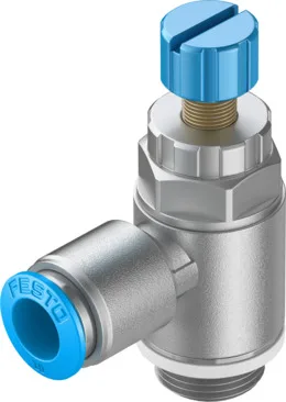 Festo GRLA-3/8-QS-10-RS-D Tek yönlü akış kontrol valfleri
