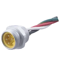 Pepperl+Fuchs 1/2" NPT-V94-G-S-.3M Male receptacle, 7/8" UN / 1/2" NPT, 4-pin