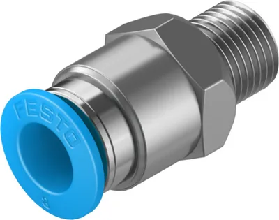 Festo QS-1/8-8-50 Çabuk Bağlantı Rakoru