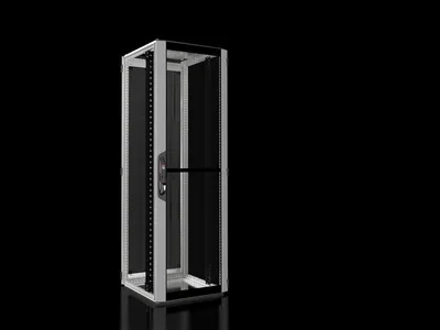Rittal VX 5312.114 VX IT, 19" mounting angles, standard, front and rear, vented, WHD: 800 x 2200 x 800 mm, 47 U
