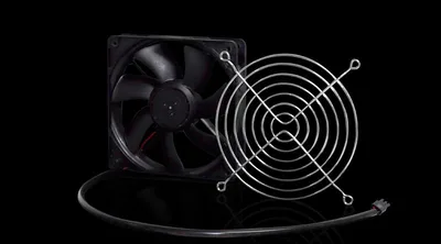 Rittal SK 7990.000 SK Fan uzatma seti, hız ayarlı, 192 m³/h serbest hava üfleme, fan modülleri için, GYD:119x25x119 mm, RAL 9005