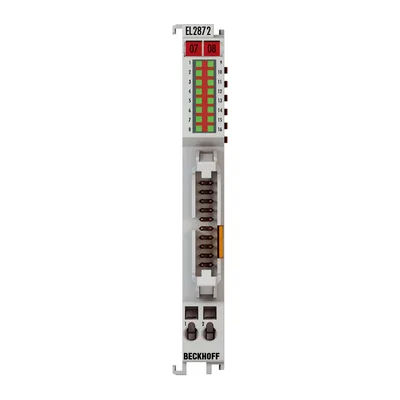 Beckhoff EL2872-0010 EtherCAT Terminal, 16-channel digital output, 24 V DC, 05 A, ground switching, flat-ribbon cable