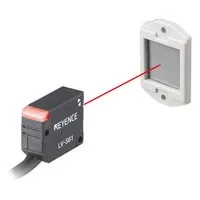 Keyence LV-S61 Sensor head, Retro-reflective, Small spot