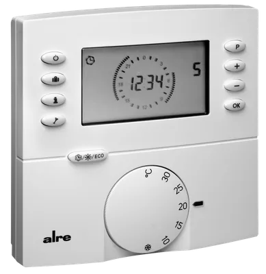 Alre HTRRBu110.117/21 Room thermostat with timer, surface-mounted