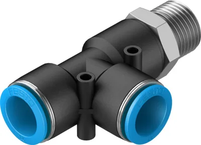 Festo QSTL-1/2-16 T-Çabuk Bağlantı Rakoru