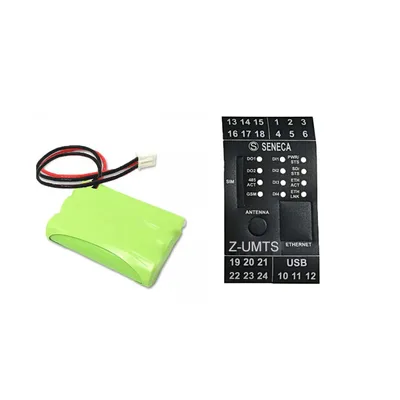 Seneca Z-UMTS-BTT Replacement batteries and front label for Z-UMTS