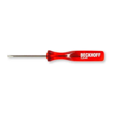 Beckhoff ZB8701 Slot screwdriver 20 x 40 mm, HD terminals