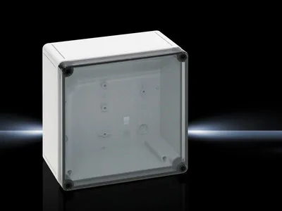 Rittal PK 9517.100 PK Polikarbonat kutu, şeffaf, GYD:182x180x90mm