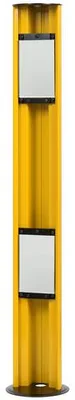 Euchner AE-OS-SC-2B-156899 Mounting pillar with 2 deflection mirrors for light grids with 2 beams