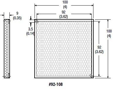 Allen Bradley 92-108 Photoelectric Accessories