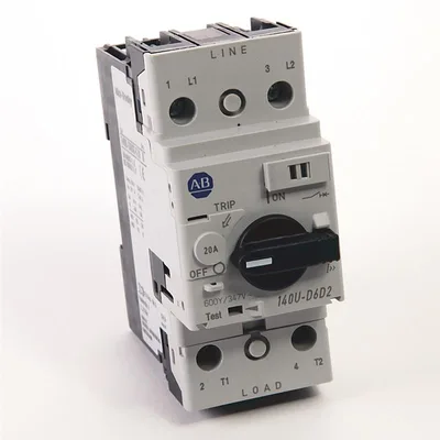 Allen Bradley 140U-D6D2-C20 Circuit Breaker 2-Pole 20 A UL 489