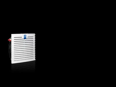 Rittal SK 3240.100 SK TopTherm filtre fanı, 175/155 m³/h, 230 V, 1~, 50/60 Hz, GYD: 255 x 255 x 25 mm