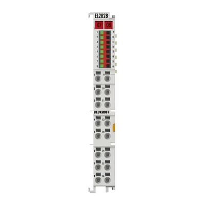 Beckhoff EL2828 EtherCAT Terminal, 8-channel digital output, 24 V DC, 2 A