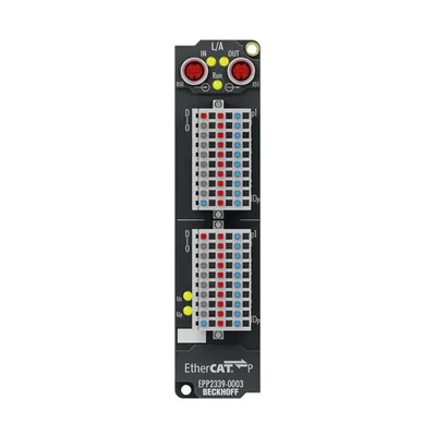 Beckhoff EPP2339-0003 EtherCAT P Box, 16-channel digital combi, 24 V DC, 3 ms, 05 A, IP20 connector