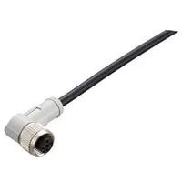 Keyence OP-87640 Connector Cable M12, L-shaped, 2 m, Oil-resistant