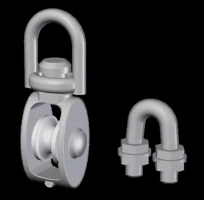 Euchner RPS-PS/V5 Pulley set  for rope pull switches
