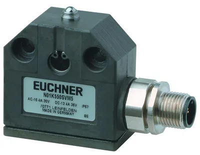 Euchner N01K550-MC1526 Precision single limit switch N01, ball plunger, plug connector M12