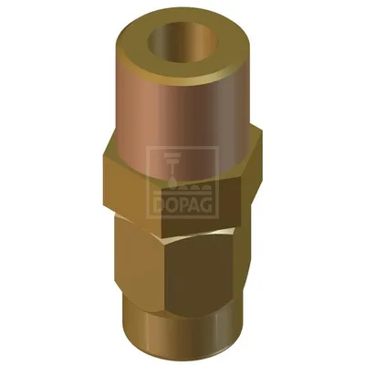 Dopag 410.14.11 Hollow needle connection G1/4
