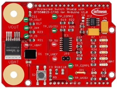 Infineon SHIELD_BTS50015-1TAD