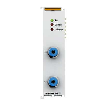 Beckhoff EM3701 EtherCAT Terminal, 1-channel analog input, differential pressure, ±100 hPa (±100 mbar)
