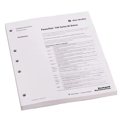 Allen Bradley 20-750-PUB-IN1-ZH POWERFLEX 753/755