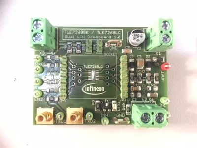 Infineon TLE7268 DUAL LIN BOARD