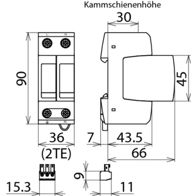 Dehn + Söhne DG M TT 2P CI 275 FM