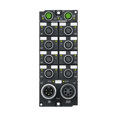 Beckhoff EP2809-0042 EtherCAT Box, 16-channel digital output, 24 V DC, 05 A, M12