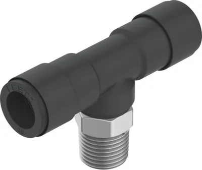 Festo QST-V0-1/4-8 T-Çabuk Bağlantı Rakoru