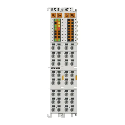 Beckhoff EL7211-0010 EtherCAT Terminal, 1-channel motion interface, servomotor, 48 V DC, 45 A, OCT
