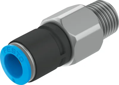 Festo QSR-3/8-12 Rulmanlı Çabuk Bağlantı Rakoru