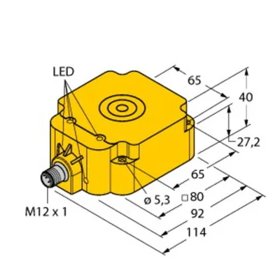 Turck NI75U-Q80-VP4X2-H1141