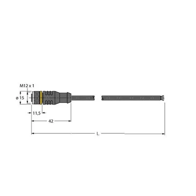 Turck RKC4.4T-2/TEL
