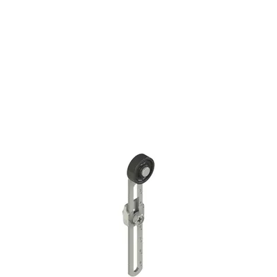 Pizzato VN A00KP Adjustable length straight metal revolving lever with technopolymer roller Ø 20 mm