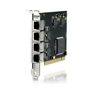 Beckhoff FC9004 Ethernet card, 4 channels, PCI