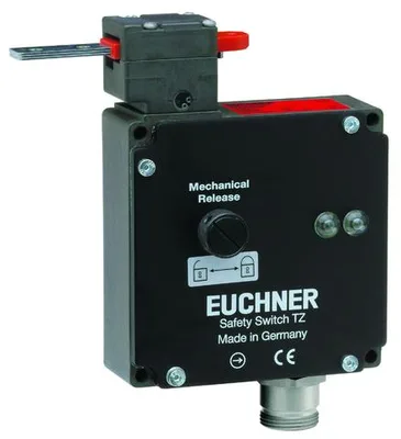 Euchner TZ1LE110PGOR8C Safety switch TZ, plug connector MR8, auxiliary release