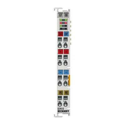 Beckhoff EL9410 Power supply terminal for E-bus, with diagnostics