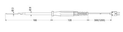 Greisinger GAF200 Asphalt Probe