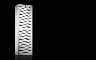 Rittal SK 3189.340 SK Blue e+ Outdoor duvara monte klima, 5,0 kW, 380-480 V, 3~, 50-60 Hz, Alüminyum, GYD: 465 x 1640 x 360 mm