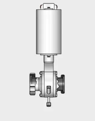 Kieselmann 4870 K/M-G Leakage Butterfly Valve