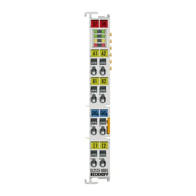 Beckhoff EL2535-0005 EtherCAT Terminal, 2-channel PWM output, 24 V DC, 5 A, current-controlled