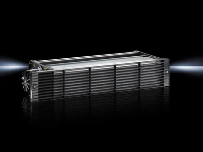 Rittal SK 3144.000 SK Yatay monteli fan, 320 m³/h, 230 V, 19" montaj