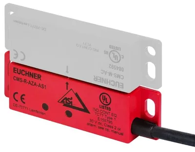 Euchner CMS-R-AZA-01PL-AS1 Non-contact safety switch , with connecting cable and plug connector M12