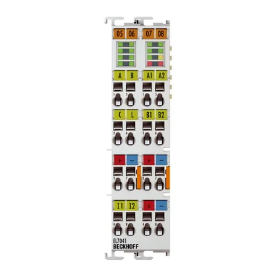 Beckhoff EL7041 EtherCAT Terminal, 1-channel motion interface, stepper motor, 48 V DC, 5 A, with incremental encoder