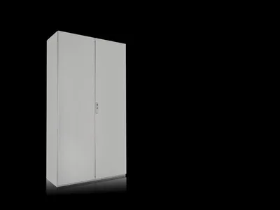 Rittal SE 5840.600 VX SE free-standing enclosure system, WHD: 1000x1800x400 mm, sheet steel, with mounting plate, two doors at the front